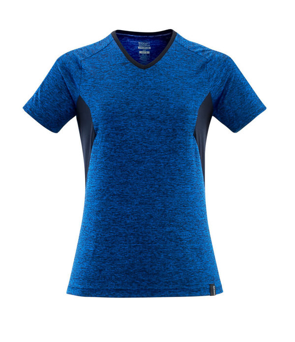 Damen T-Shirt | Premium - feuchtigkeitstransportierendes COOLMAX® PRO | V-Ausschnitt |CARBON